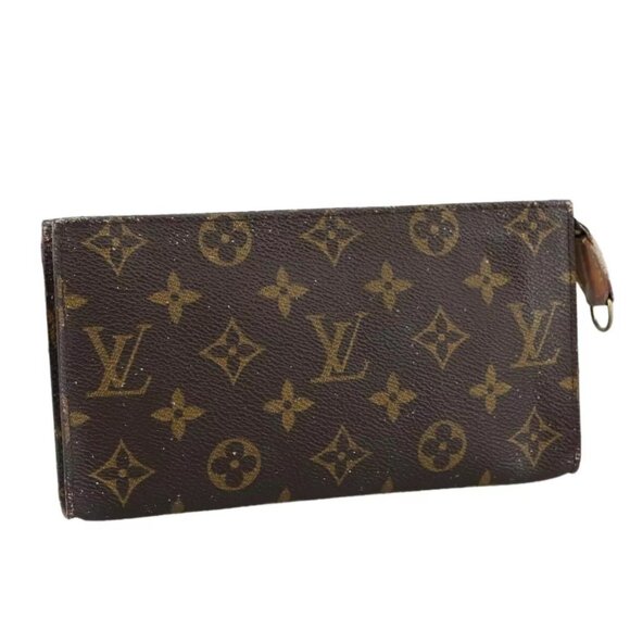 LOUIS VUITTON Monogram Bucket GM Pouch Accessory Pouch LV Auth - Picture 2 of 15